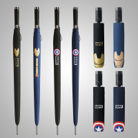 漫威钢铁侠蜘蛛侠复仇者联盟长柄雨伞全自动男士帅气学生s