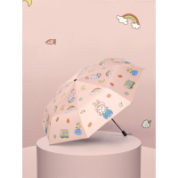 儿童专用雨伞女孩全自动小学生可爱公主折叠超轻便上学男童晴雨伞