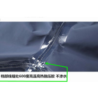 雨裤防水男女不发硬骑行工作户外耐磨透气轻便防风雨防油雨衣单裤