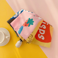 全自动晴两用ins简约甜美复古太阳伞韩版小清新女遮阳伞