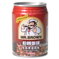 伯朗咖啡卡布奇诺风味240ML(台湾)