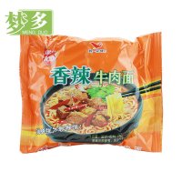 统一100 香辣牛肉面 100g/袋 方便速食泡面煮面