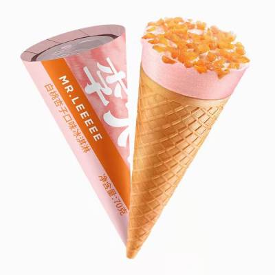 李大橘白桃杏子口味冰淇淋70g