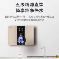 海尔(Haier)净水器家用直饮加热一体机RO反渗透过滤器纯水机壁挂饮水机YR1975 净化加热一体机