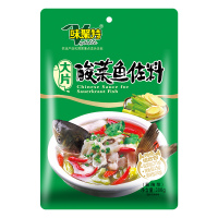 味聚特老坛大片酸菜鱼的酸菜调料包四川水煮酸汤鱼火锅底料300g