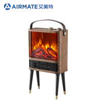 艾美特(AIRMATE)[5D火焰]壁炉暖风机取暖器台地两用家用电暖气片烤火炉 冷暖两用大面积轻音速热暖风机 AIR9