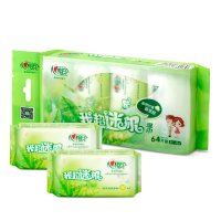 心相印 湿巾 茶语系列 8片装湿巾8包组合装 小包便携装(超迷你)新老包装随机发货