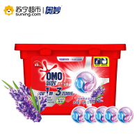 奥妙(OMO)3效同步怡神薰衣草香型洗衣凝珠18颗（270g）【联合利华】