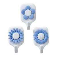 茶花(CHAHUA)塑料正品2920花朵类强力粘胶粘钩粘勾(1X3)塑料制品