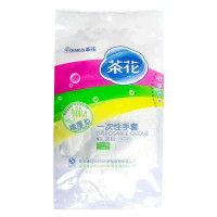 茶花20只装优质一次性环保手套 吃龙虾餐饮家务必备3502