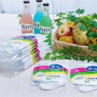 茶花一次性手套塑料家用透明食品餐饮级吃小龙虾加厚薄膜卫生PE手套[100只装]