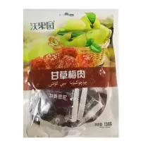 沃果园甘草梅肉138克
