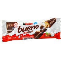 费列罗 健达Kinder 缤纷乐牛奶榛果威化巧克力2条装43g/袋
