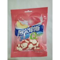 阿尔卑斯乐嚼Q蜜桃牛奶味橡皮糖60G