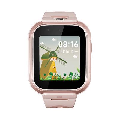 小米 MI 学习手表6 粉色 米兔儿童电话手表 4G全网通 防水 双摄GPS定位智能手表学生儿童 粉色