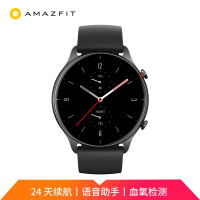 Amazfit GTR 2e 曜石黑 智能手表智能运动手表男华米科技出品 超视网膜屏幕 离线语音 血氧检测 消息提醒