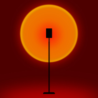 落日灯夕阳灯网红日落灯拍照落地台灯日不落投影客厅卧室床头氛围