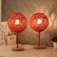 陪嫁灯结婚台灯婚房温馨婚庆喜庆简约卧室床头长明灯礼物红色一对