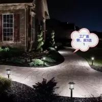 太阳能家用户外灯具草坪小夜灯太阳能路灯防水庭院花园装饰