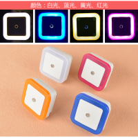 led光控小夜灯 插电节能迷你婴儿喂奶灯创意插座感应灯卧室床头灯