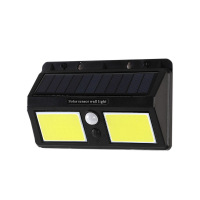 太阳能灯家用亮庭院灯人体感应户外防水壁灯节能农村太阳能路灯
