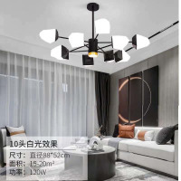 新款北欧客厅吊灯套餐组合创意餐厅卧室冰块灯简约现代家用灯具