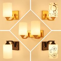 美式简约壁灯卧室床头灯酒店客房宾馆旅店墙壁灯客厅过道灯