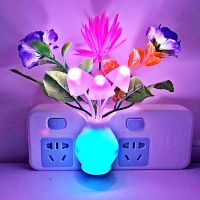 小夜灯插电床头灯夫妻房情调灯光控省电夜灯卧室壁灯婴儿喂奶