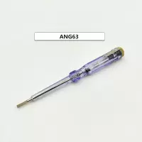 电笔 电工感应电笔数显测电笔一字批电笔an-g43 g63 100 2000|AN-G63(中号电笔140mm)