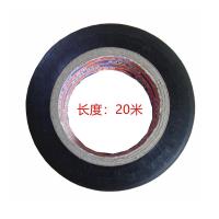 加宽电工胶布2-3-5-10cm电气胶带定制宽黑胶布线束缠绕电胶布带|长度20米 2.5CM宽6卷价