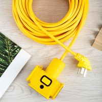 5-30米长线插座多孔电动车充电延长线拖线板插板地拖接线板插排