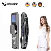 德国麦德琪MDQ智能指纹锁(G4)高端猫眼可视指纹锁 智能锁 防盗智能门锁密码锁家用防盗