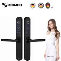 德国麦德琪MDQ智能指纹锁(D6)断桥门指纹锁 智能锁 防盗智能门锁密码锁家用防盗