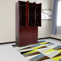 草野家具木质衣柜大衣柜储物柜卧室家具办公柜三门CY-WJ1012型