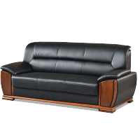 草野家具草野办公沙发会客沙发接待沙发商务沙发软扶手CY-202型