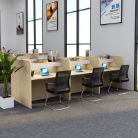 草野家具自习室沉浸封闭式书桌一对一学生考研考试屋隔断自习桌CY-4031型