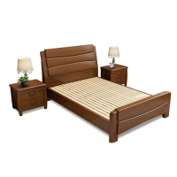 草野家具实木床单人床双人床成人床橡木床CY-9005型