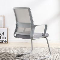 草野CY-8865型椅办公室弓形椅电脑椅固定椅子宿舍座椅靠背椅员工网椅会议椅