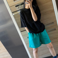 伊努特短袖T恤女装夏季ins潮网红2020年新款纯棉打底黑色上衣服宽松体恤