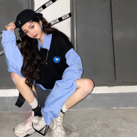 伊努特黑色慵懒毛衣女外穿春装2021年新款韩版复古宽松薄款针织衫背心潮