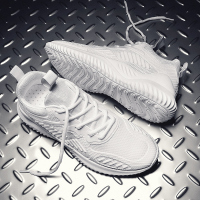 伊努特2020秋季透气白鞋男鞋子韩版休闲鞋百搭男士网鞋轻便小白运动鞋潮