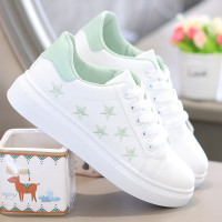 伊努特伊努特板鞋女2021新款秋季小鞋平底休闲少女孩轻便跑步鞋子