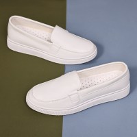 伊努特沐琹护士鞋女软底春秋透气不累脚冬季平底医护工作小白单鞋子