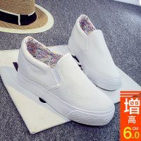 伊努特沐琹2022年秋季新款百搭小白帆布女鞋一脚蹬鞋子春秋板鞋夏季懒人布鞋