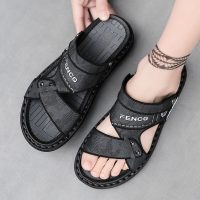 伊努特凉鞋男士外穿夏季2022年新款ins潮户外开车两用凉拖运动沙滩拖鞋