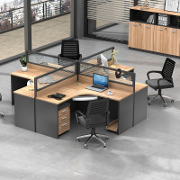 椅品行STP-1414屏风办公桌工作位职员卡座