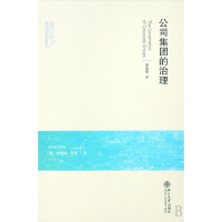 公司集团的治理/公司法与公司治理译丛