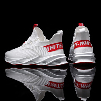 枫述飞织运动鞋男鞋春季新款老爹鞋潮流百搭透气休闲网面跑步鞋潮网鞋