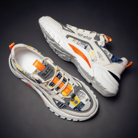 枫述男鞋迷彩潮鞋运动跑步休闲潮流百搭初中学生2021春季新款青年老爹