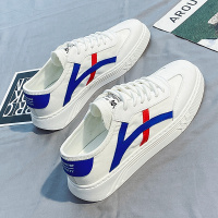 枫述2021新款男鞋春季帆布鞋男士小白鞋冰丝韩版百搭白鞋休闲板鞋潮鞋